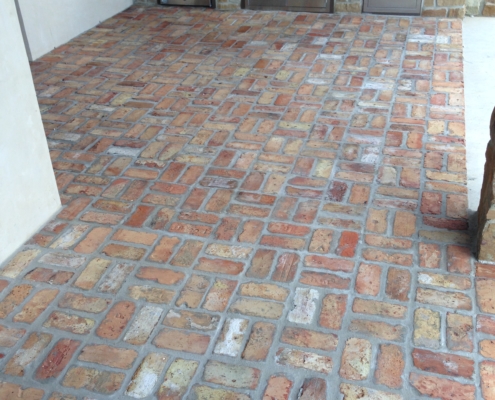 brick patio restoration