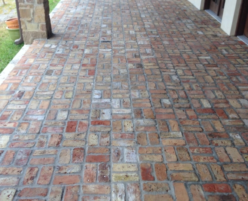 brick walkway restoration